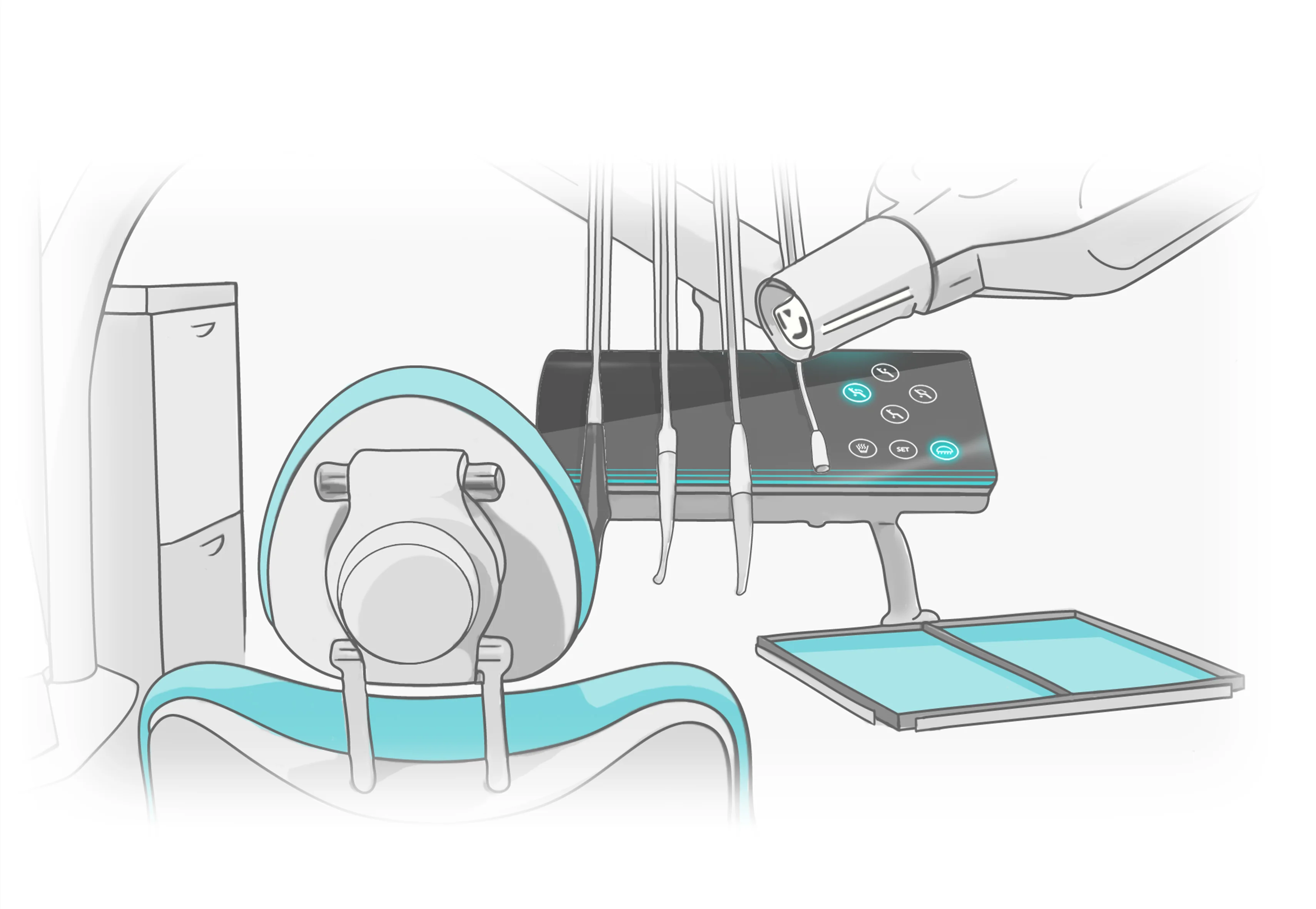 Medical smart surface application