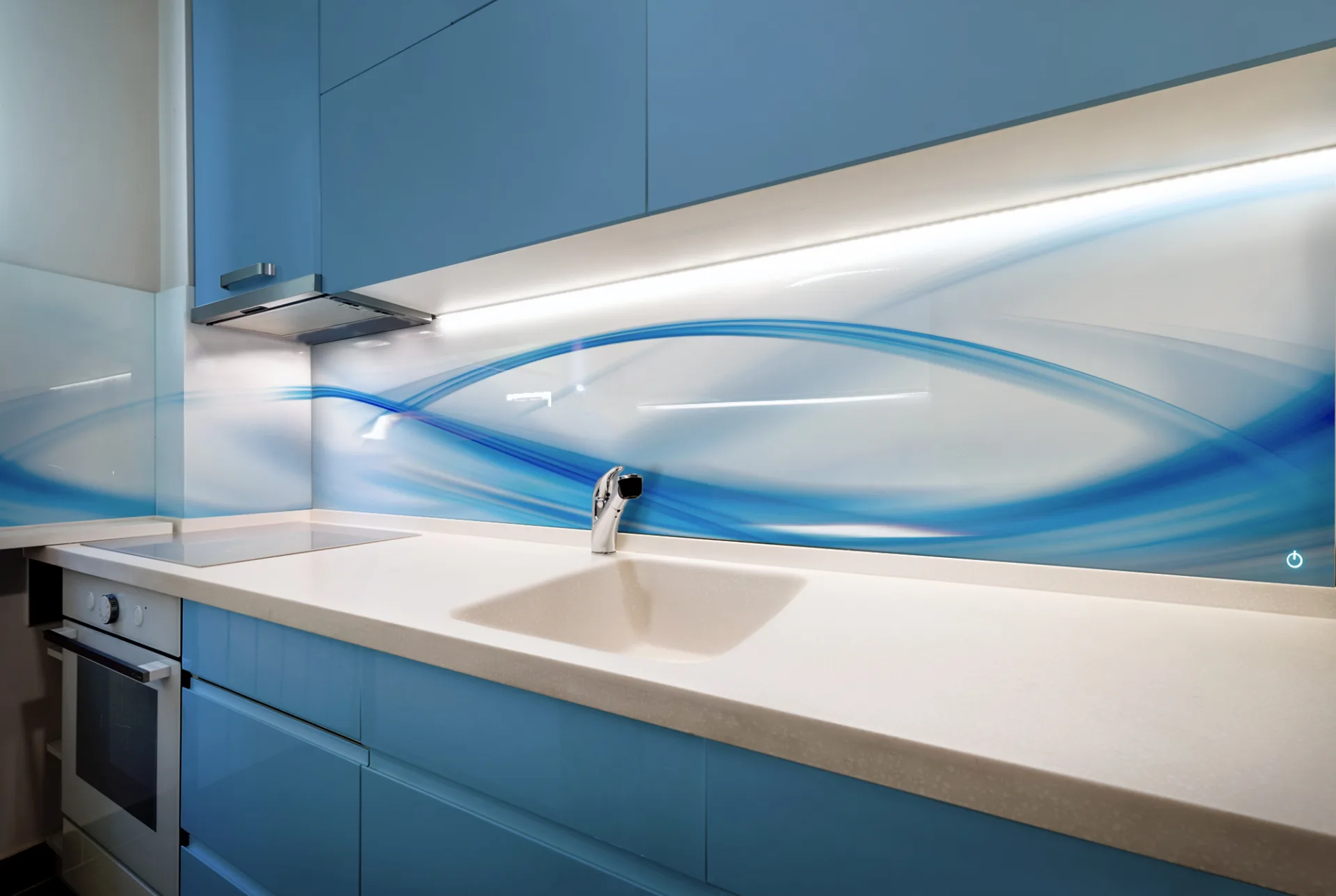 Smart home kitchen touch interface